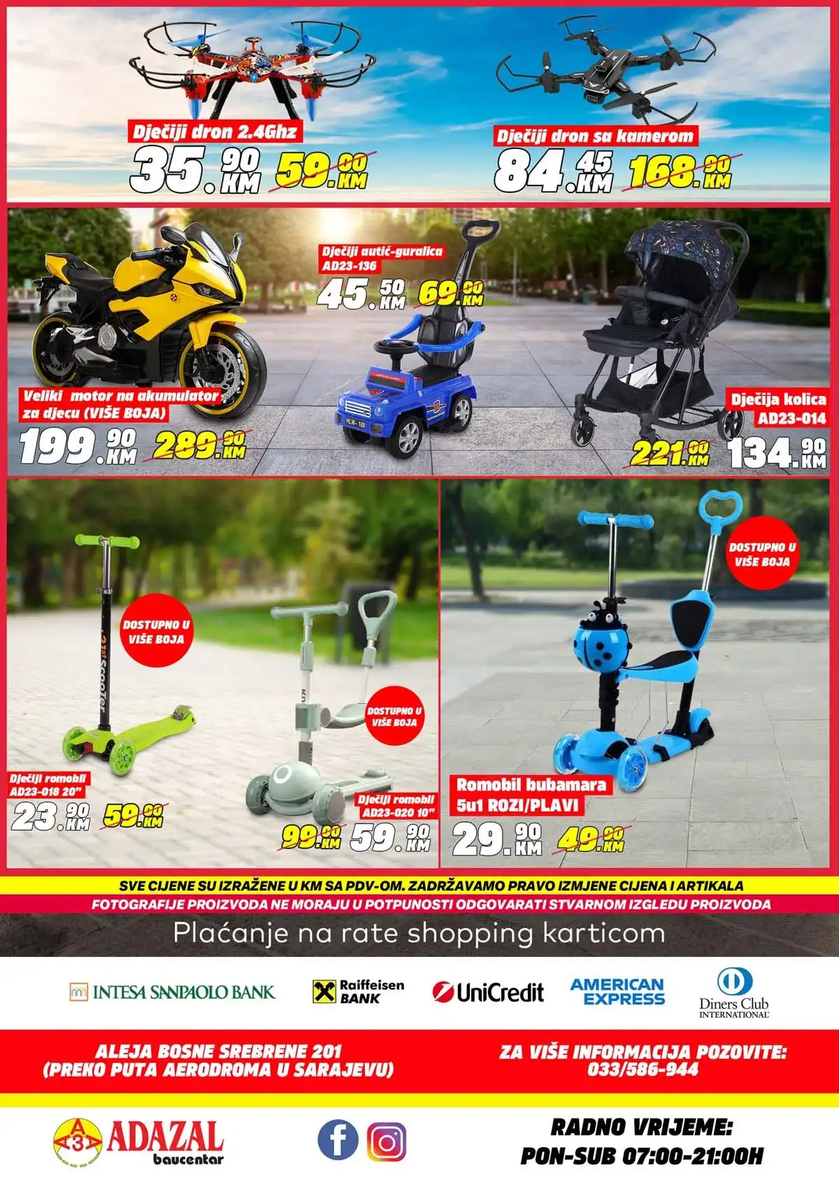 Adazal akcija do 50 posto katalog strana 16 Adazal sniženja do 50 posto katalog april 2026 strana 16