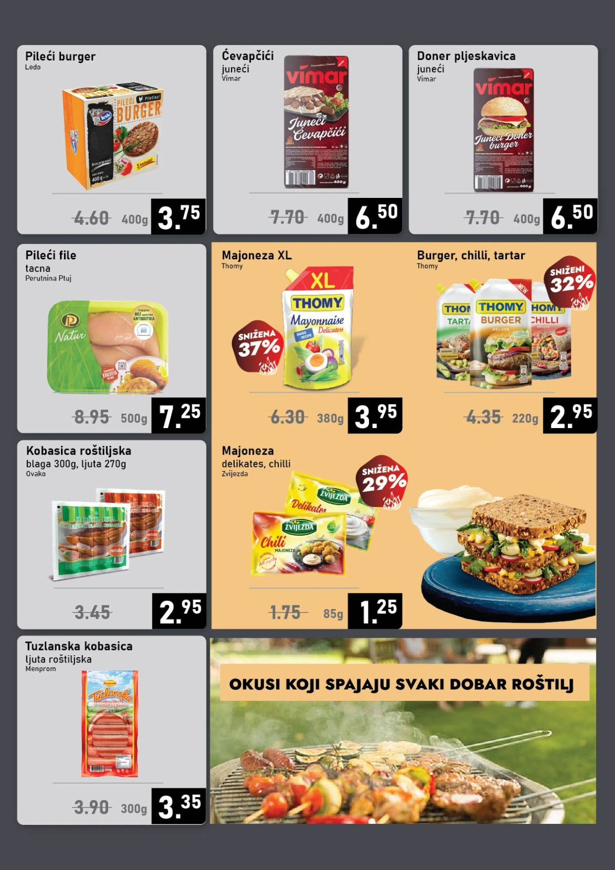 AMKO akcija roštilj i prehrana sniženja april maj 2026 strana 2