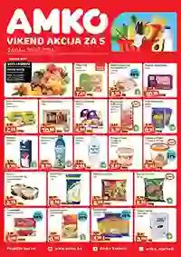 AMKO vikend akcija sniženja do 30. marta 2026 AMKO vikend akcija sniženja do 9. marta 2026