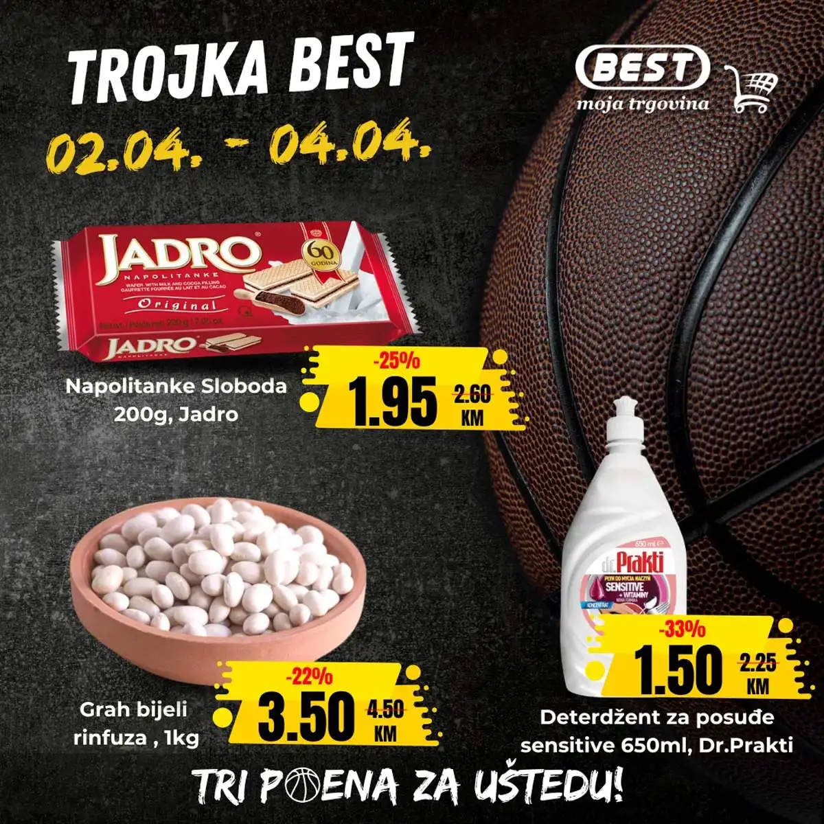 Best katalog Tri poena za uštedu – akcija i sniženja mart 2026