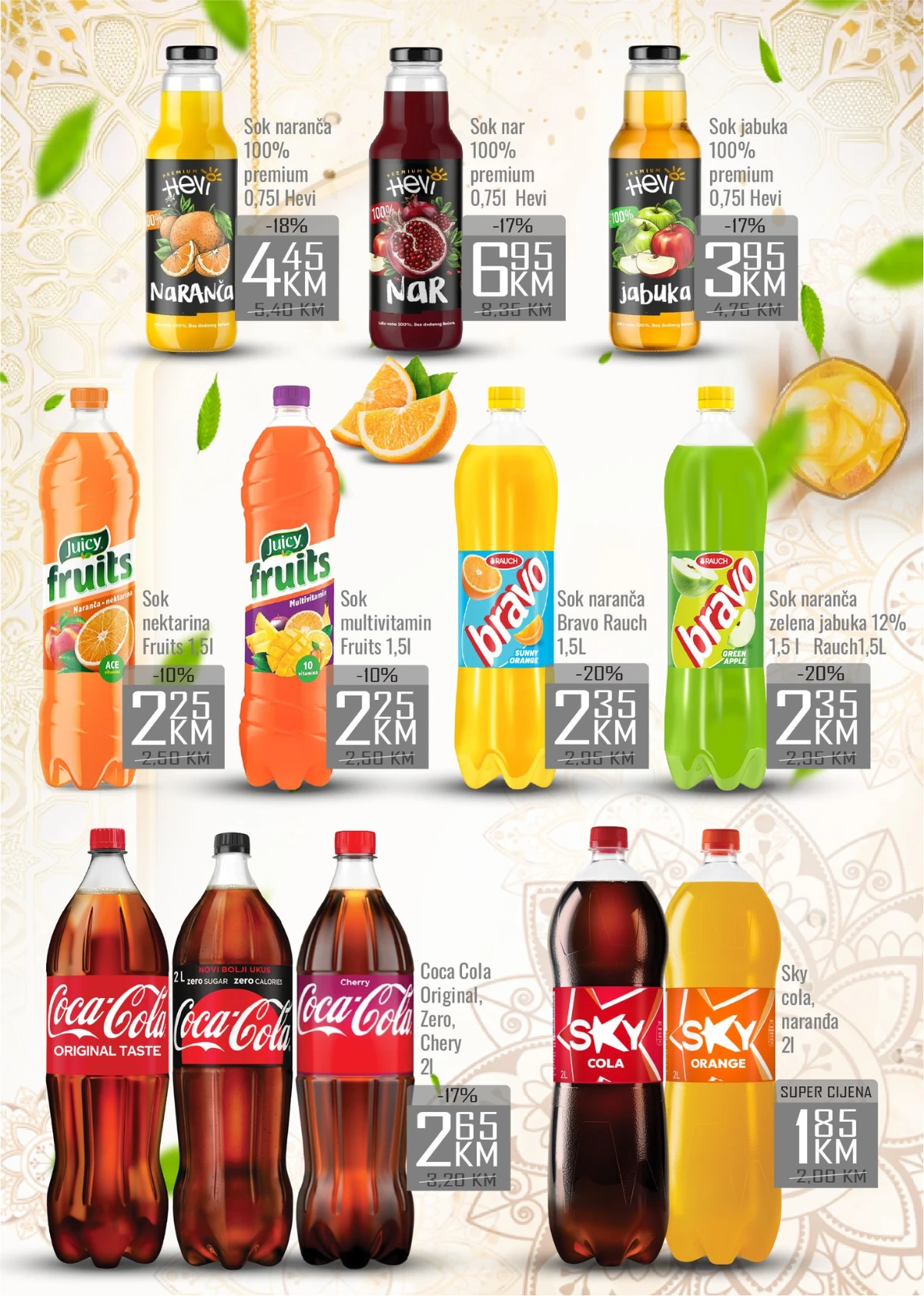 BEST katalog strana 6 – sokovi, Coca-Cola i gazirana pića na akciji do 29.05.2026