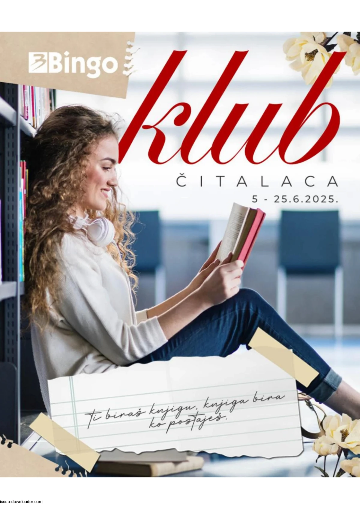 Bingo Klub čitalaca do 25.06.2025 – knjige, romani, bestseleri i dječija izdanja na sniženju