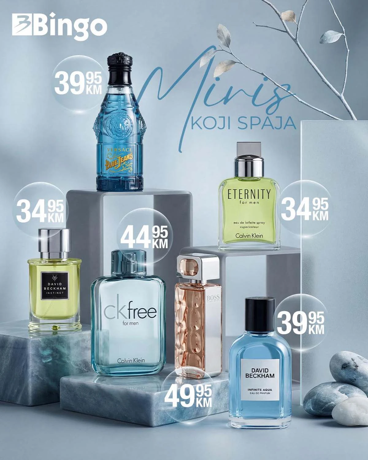 Bingo parfemi na sniženju – ženski i muški mirisi do 13. februara 2026..