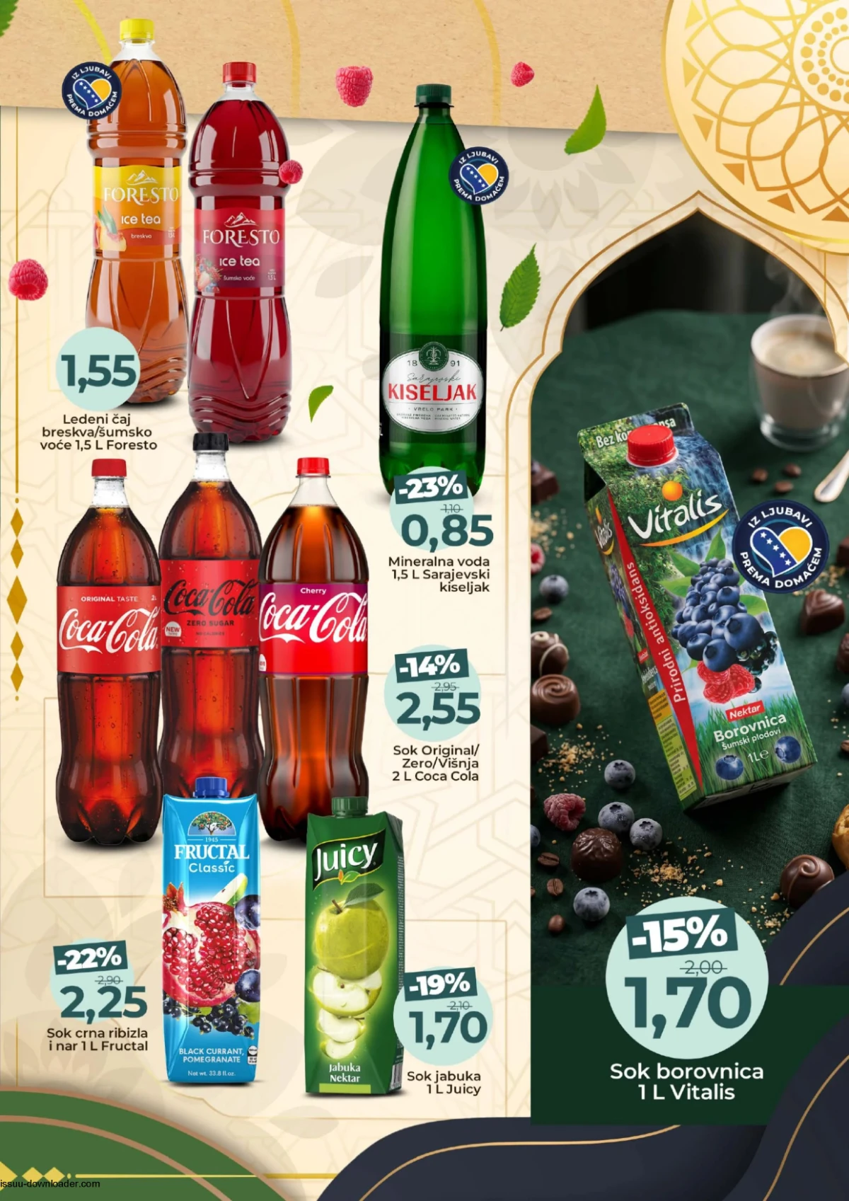 Bingo tjestenina i deserti – maslinovo ulje baklava i prehrambeni proizvodi