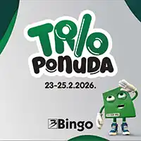 Bingo Trio ponuda – svježi šampinjoni, Snickers čokolada i CIF na sniženju do 25. februara 2026