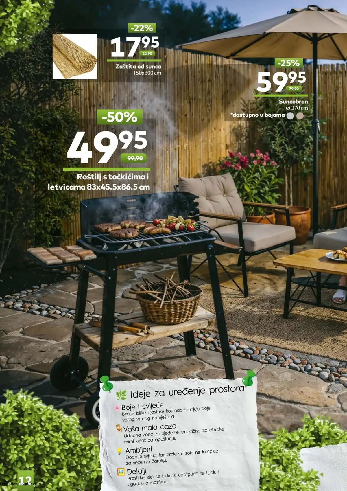 Bingo sniženja do 50% vrt paviljoni katalog akcija do 20.05.2026 strana 12