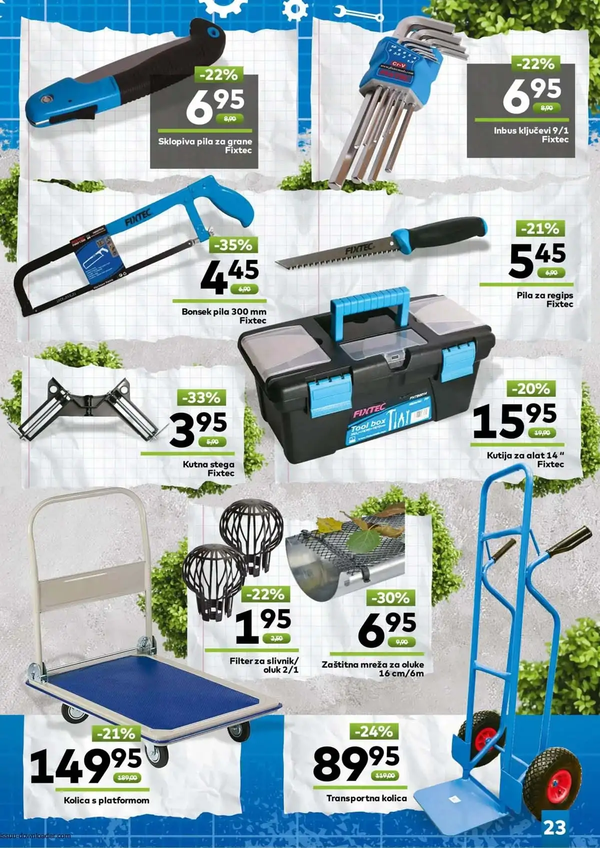 Bingo sniženja do 50% reflektori oprema katalog akcija do 20.05.2026 strana 23