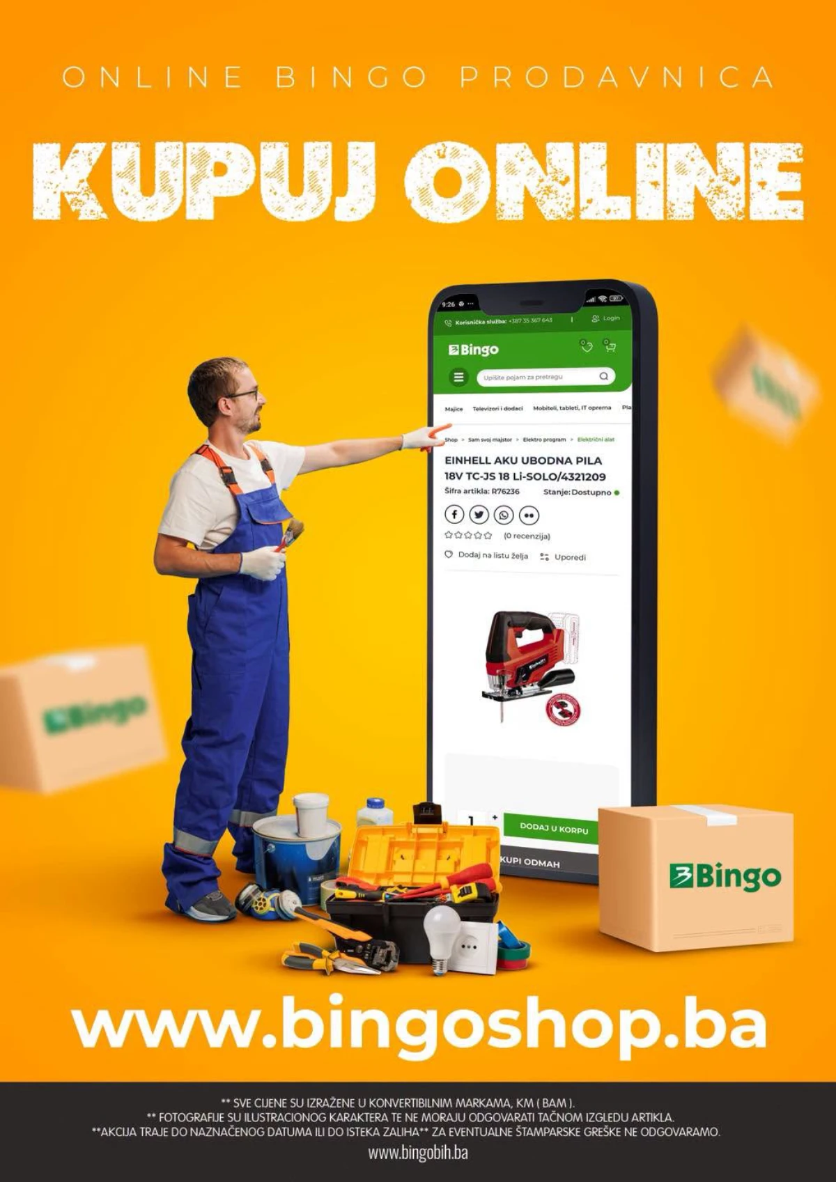 Bingo katalog Alat za hobi ili zanat – pribor za radionicu, alati i dodatna oprema po akcijskim cijenama