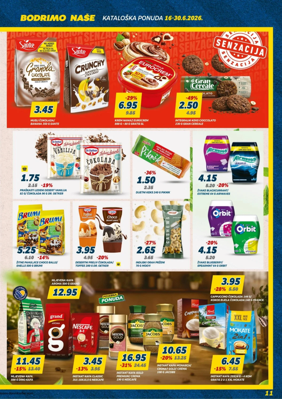 Bingo katalog strana 11 kafa čaj i proizvodi za doručak