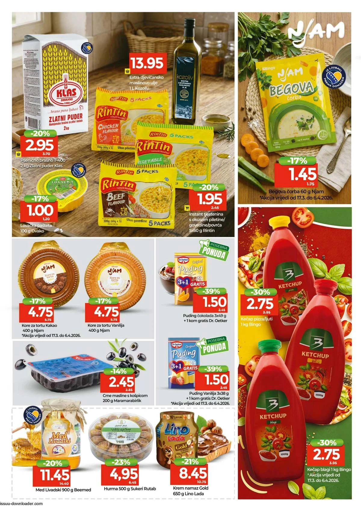 Bingo katalog strana 10 – sniženja do 29. marta 2026. Bingo katalog sniženja – strana 10 – akcija do 29. marta 2026.