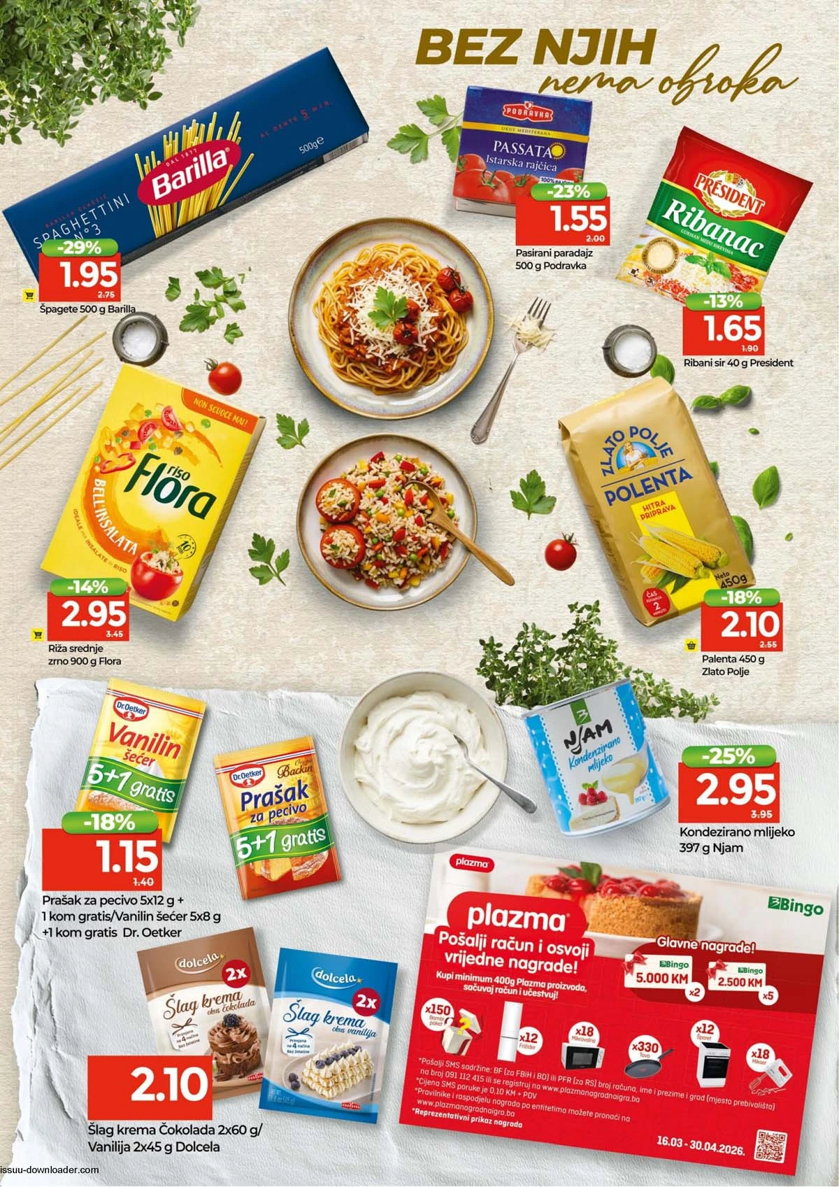 Bingo katalog strana 12 – sniženja do 29. marta 2026. Bingo katalog sniženja – strana 12 – akcija do 29. marta 2026.