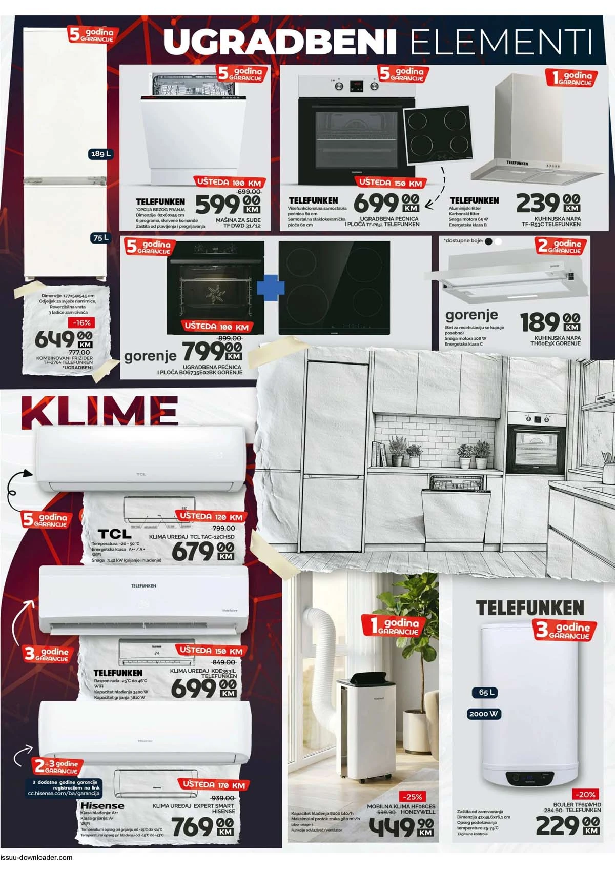 Bingo katalog tehnike strana 5 akcija televizori uređaji za dom sniženja do 27.04.2026 BiH