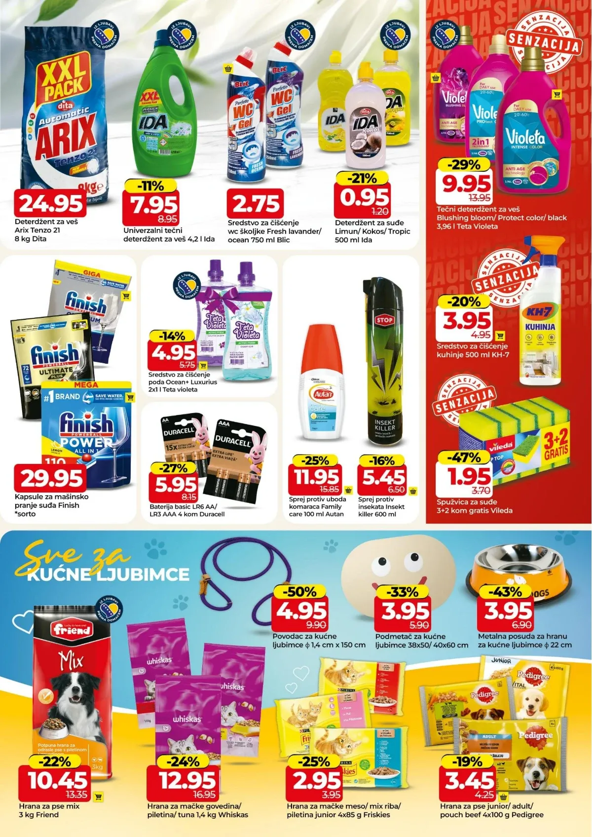 Bingo katalog do 30.08.2026. – sredstva za čišćenje, kućna hemija i proizvodi za kućne ljubimce