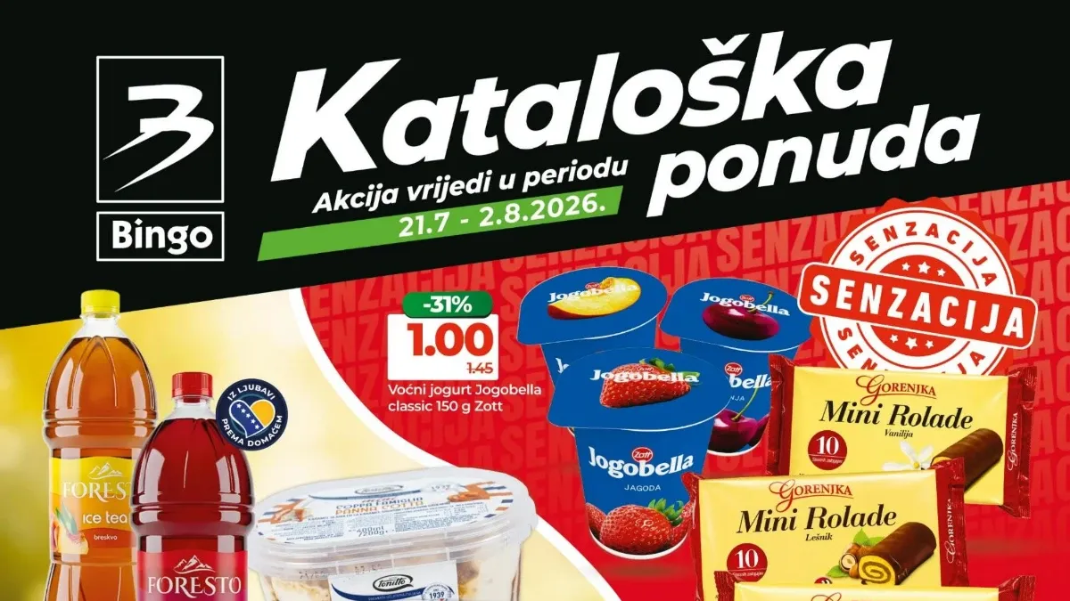 Bingo katalog do 02.08.2026. – nova kataloška ponuda uz sniženja do 49%