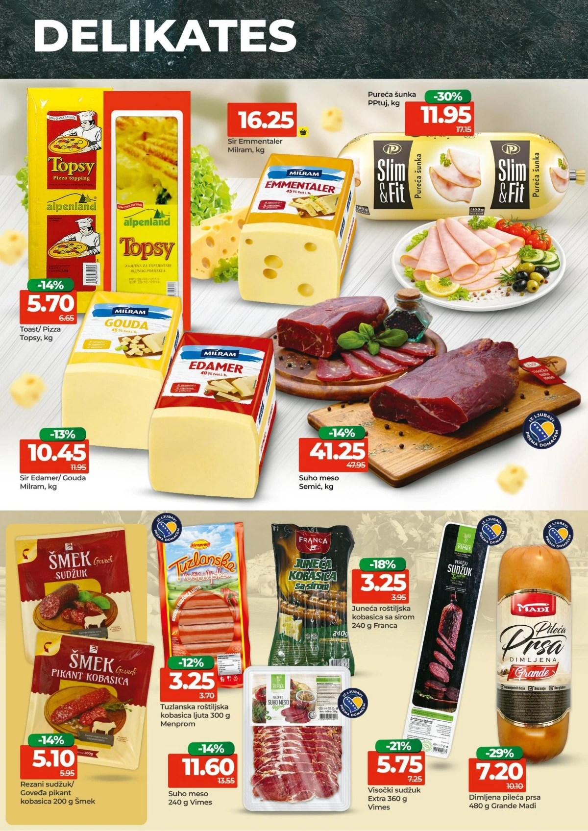 Bingo katalog stranica 4 – delikatese, sirevi i suhomesnati proizvodi