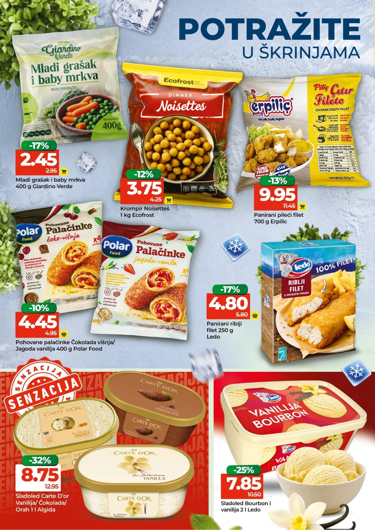 Bingo katalog stranica 6 – smrznuti program i sladoledi
