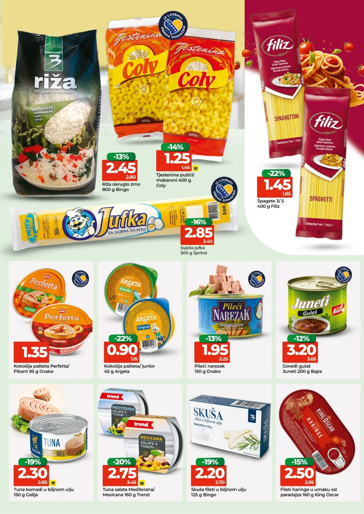 Bingo katalog stranica 7 – kafa, čaj, sokovi i napici