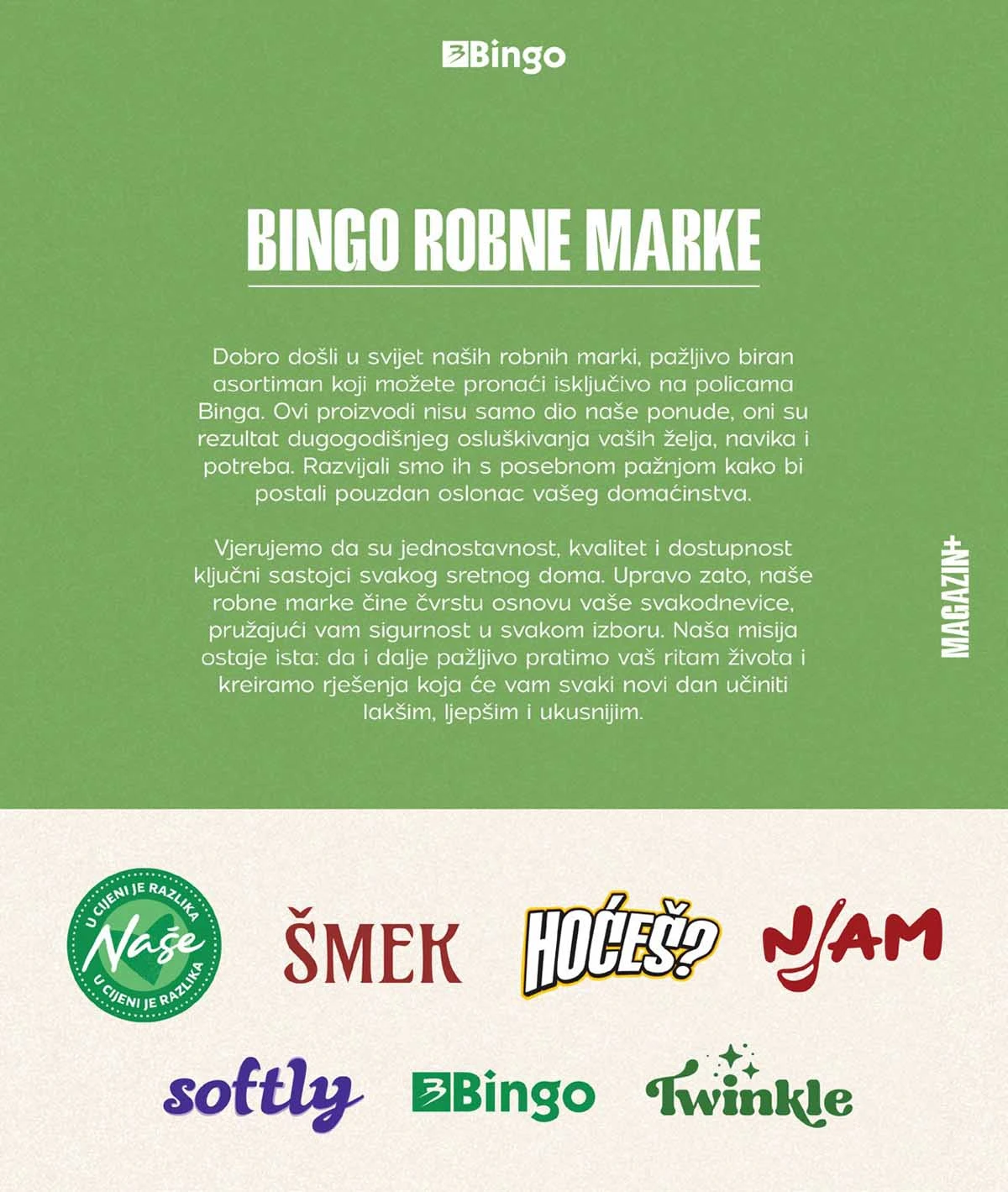 Bingo Plus akcija Magazin Plus katalog sniženja do 31.03.2026 strana 2