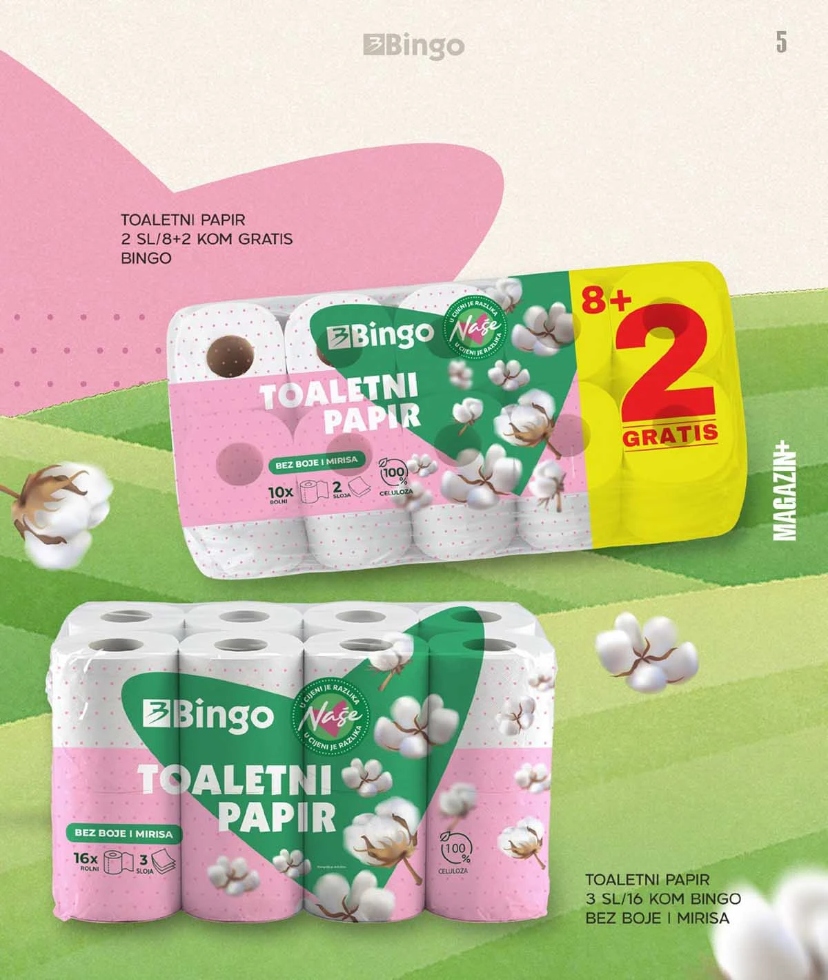 Bingo Plus akcija Magazin Plus katalog sniženja do 31.03.2026 strana 5