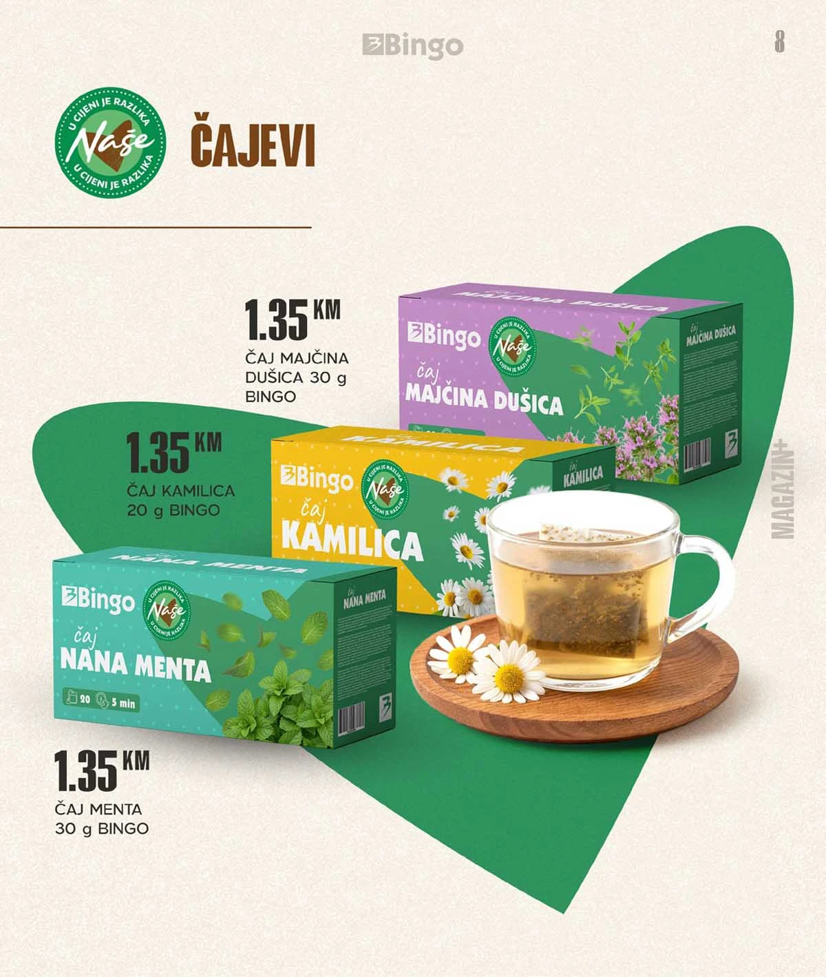 Bingo Plus akcija Magazin Plus katalog sniženja do 31.03.2026 strana 8