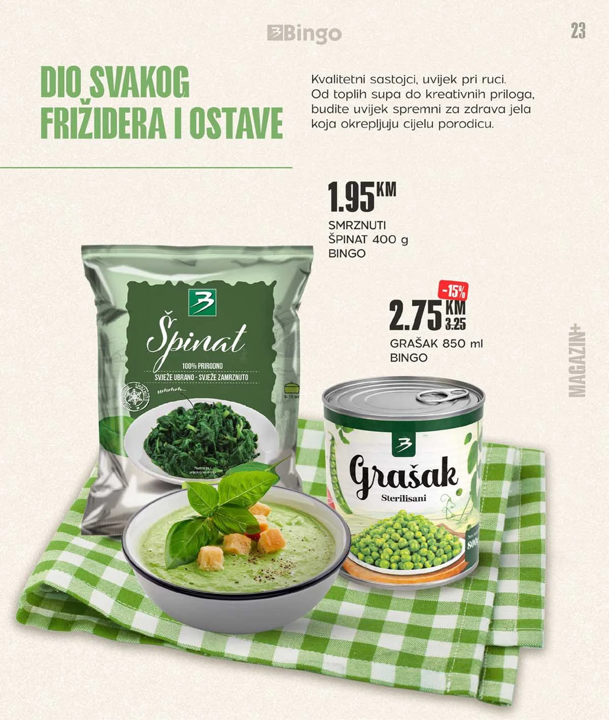 Bingo Plus akcija Magazin Plus katalog sniženja do 31.03.2026 strana 23