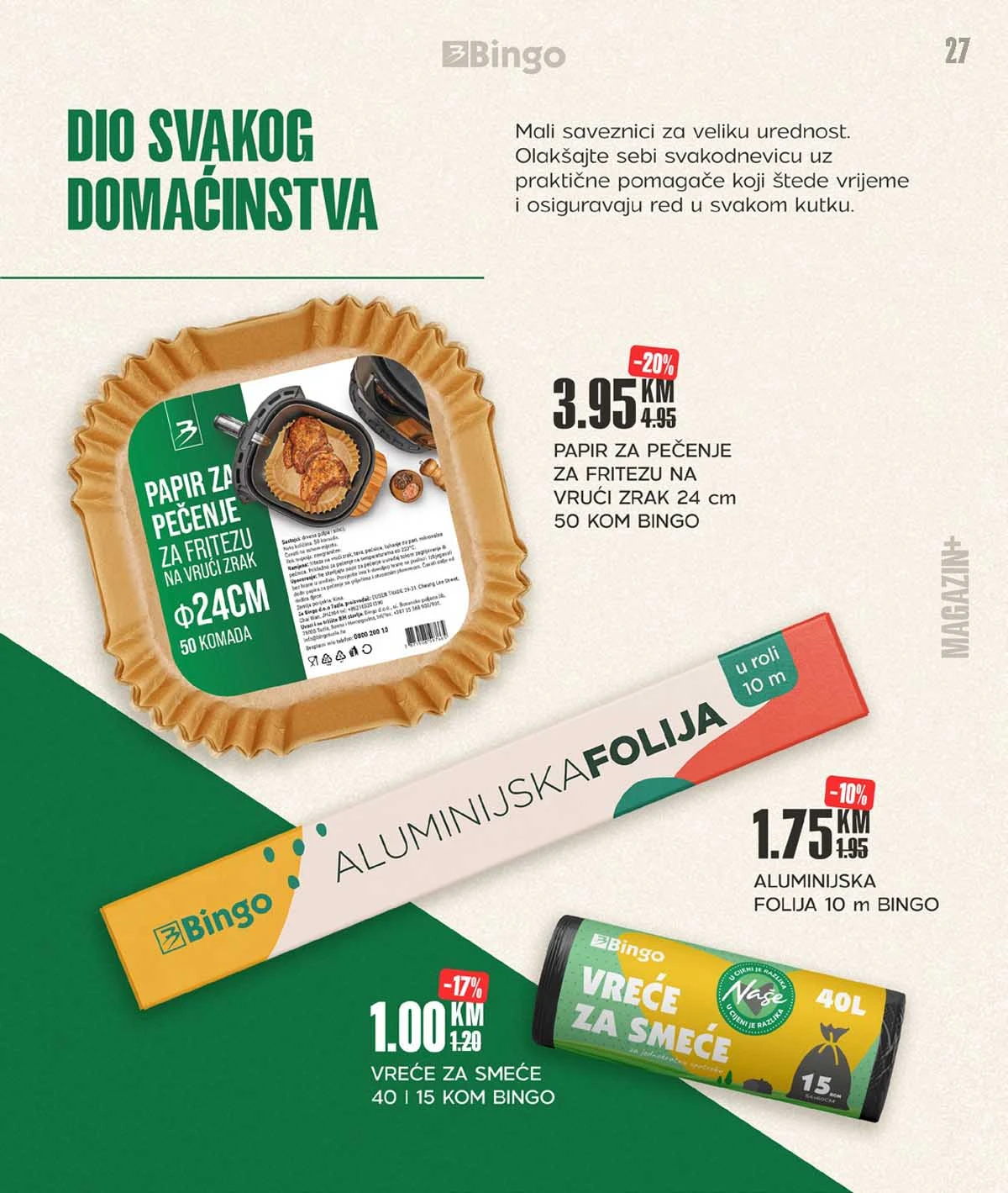 Bingo Plus akcija Magazin Plus katalog sniženja do 31.03.2026 strana 27