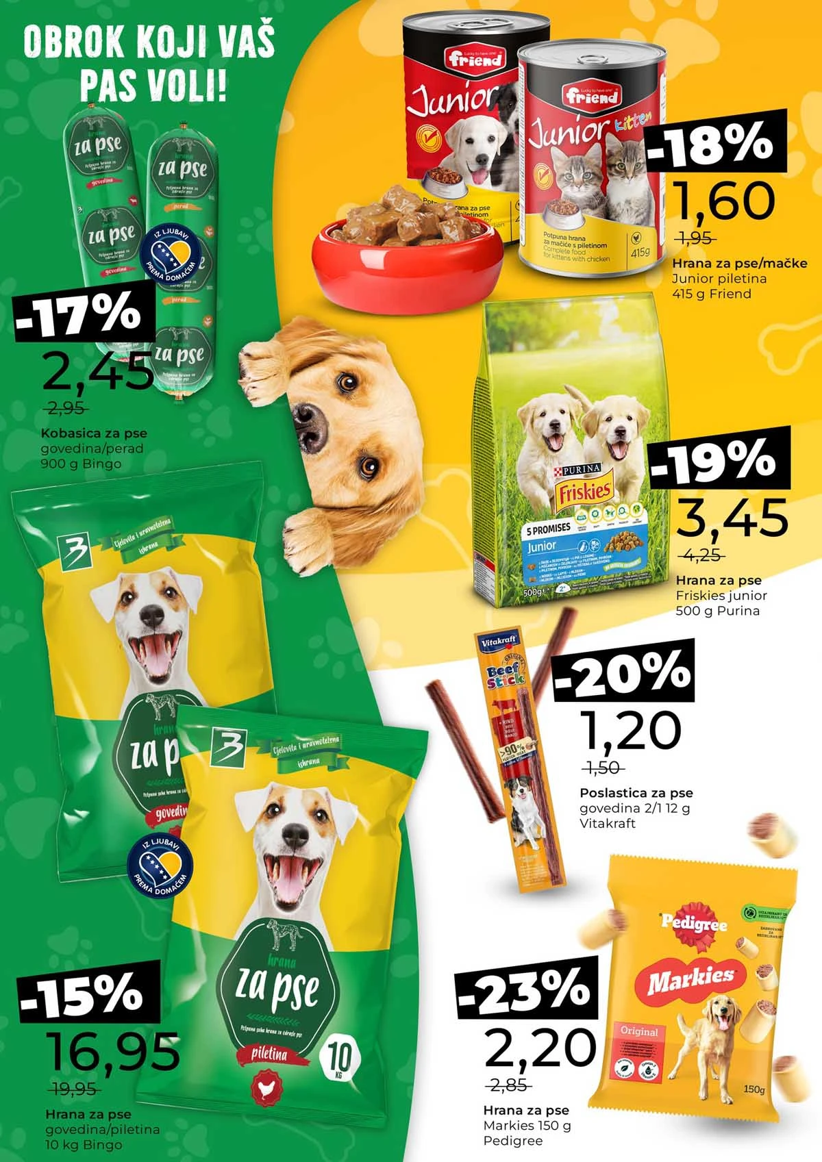 Bingo Waw Maw katalog strana 2 – akcijska ponuda hrane i opreme za ljubimce