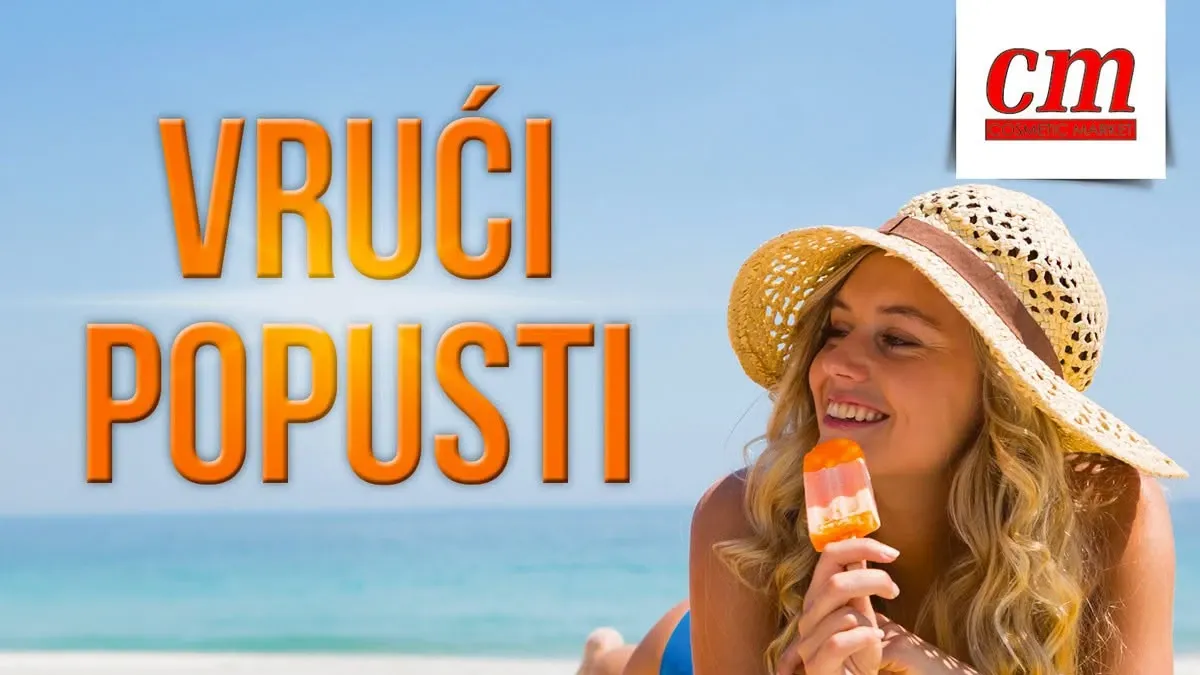 CM Vrući popusti do 50% samo 10.07.2026 u CM Cosmetic Market prodavnicama