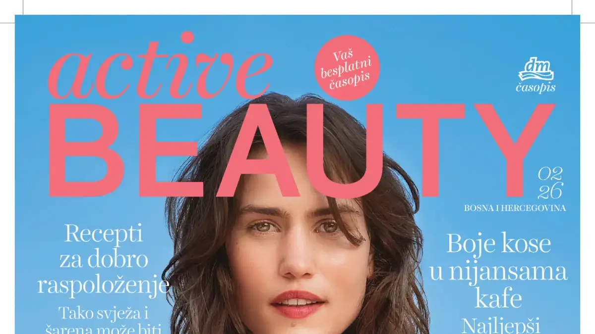 dm Active Beauty časopis maj 2026 – beauty trendovi, njega kože i make-up noviteti