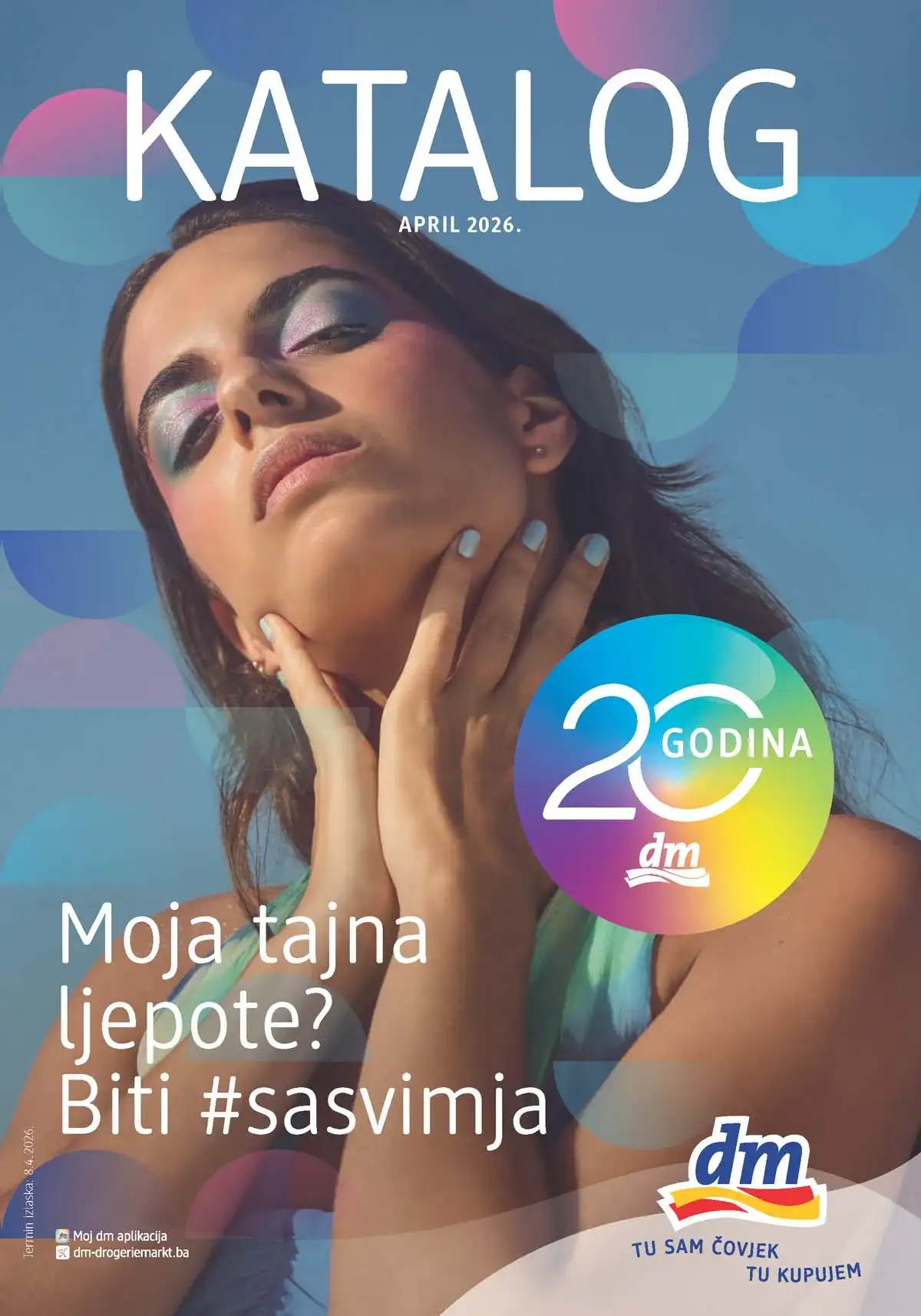 dm akcija sniženja katalog april 2026 proizvodi za njegu ljepotu i dom