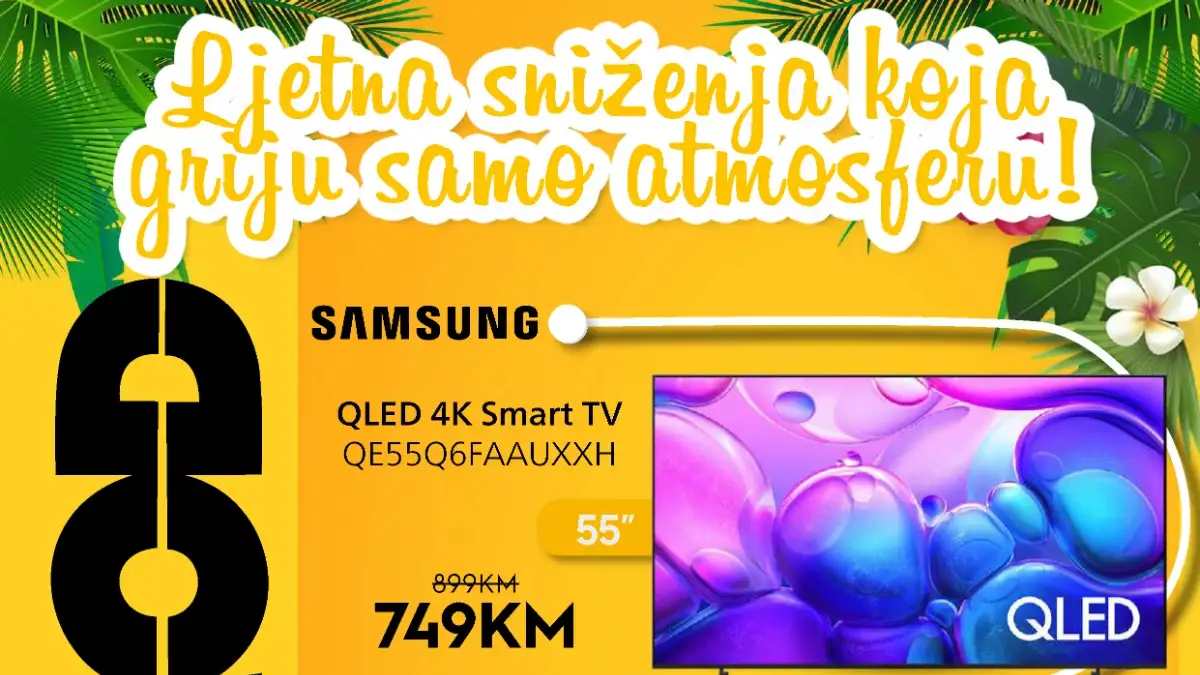 Domod katalog donosi ljetna sniženja na tehniku, televizore, klime i bijelu tehniku do 02.08.2026.