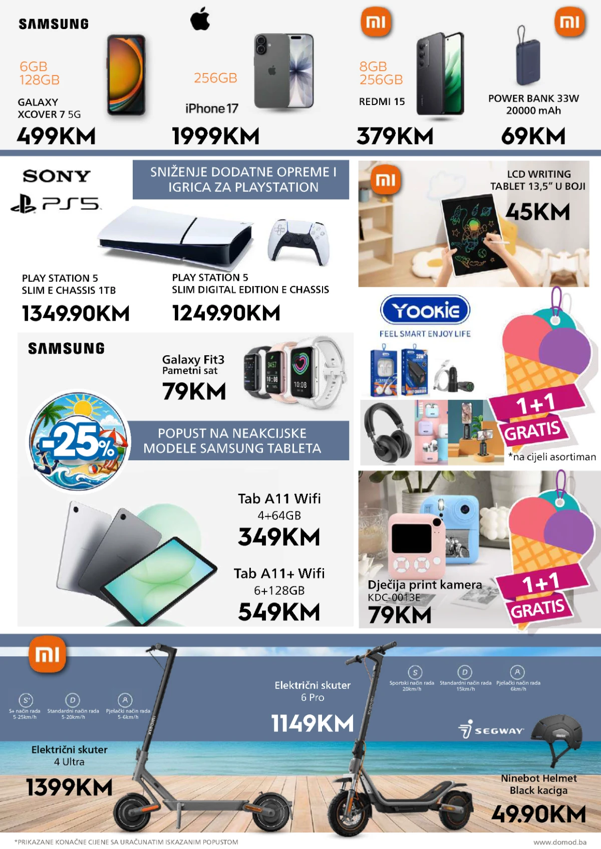Domod katalog telefoni tableti PlayStation i romobili