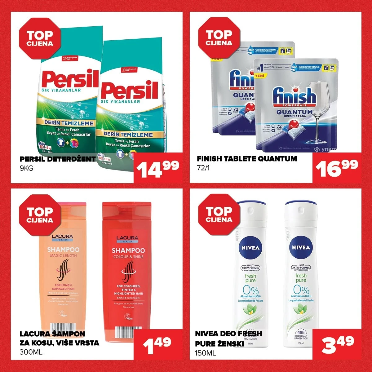 Đurić Supermarket Derviši Porodični petak – higijena i kozmetika
