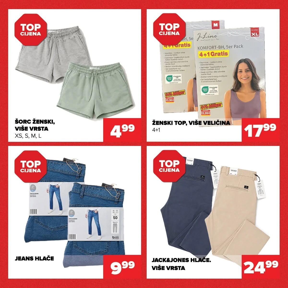 Đurić Supermarket Derviši Porodični petak – odjeća i tekstil