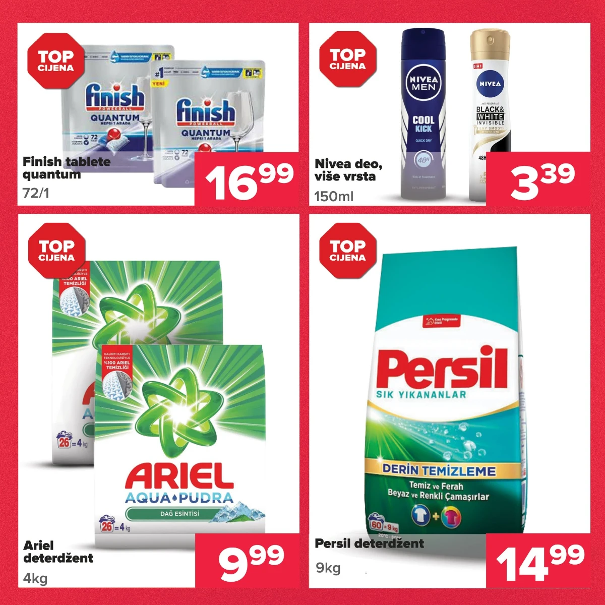 Đurić Porodični četvrtak 11.06.2026 – Ariel, Persil, Nivea i Finish po akcijskim cijenama