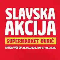 Đurić slavska akcija sniženja prehrane pića i slatkiša do 07.05.2026 BiH