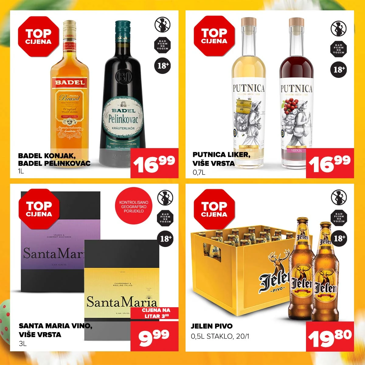 Đurić Supermarketi Vaskršnja akcija do 50 posto sniženja prehrana april 2026 – stranica 4