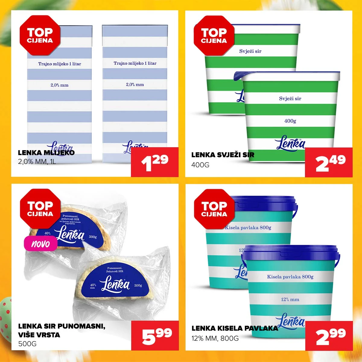 Đurić Supermarketi Vaskršnja akcija do 50 posto sniženja prehrana april 2026 – stranica 10