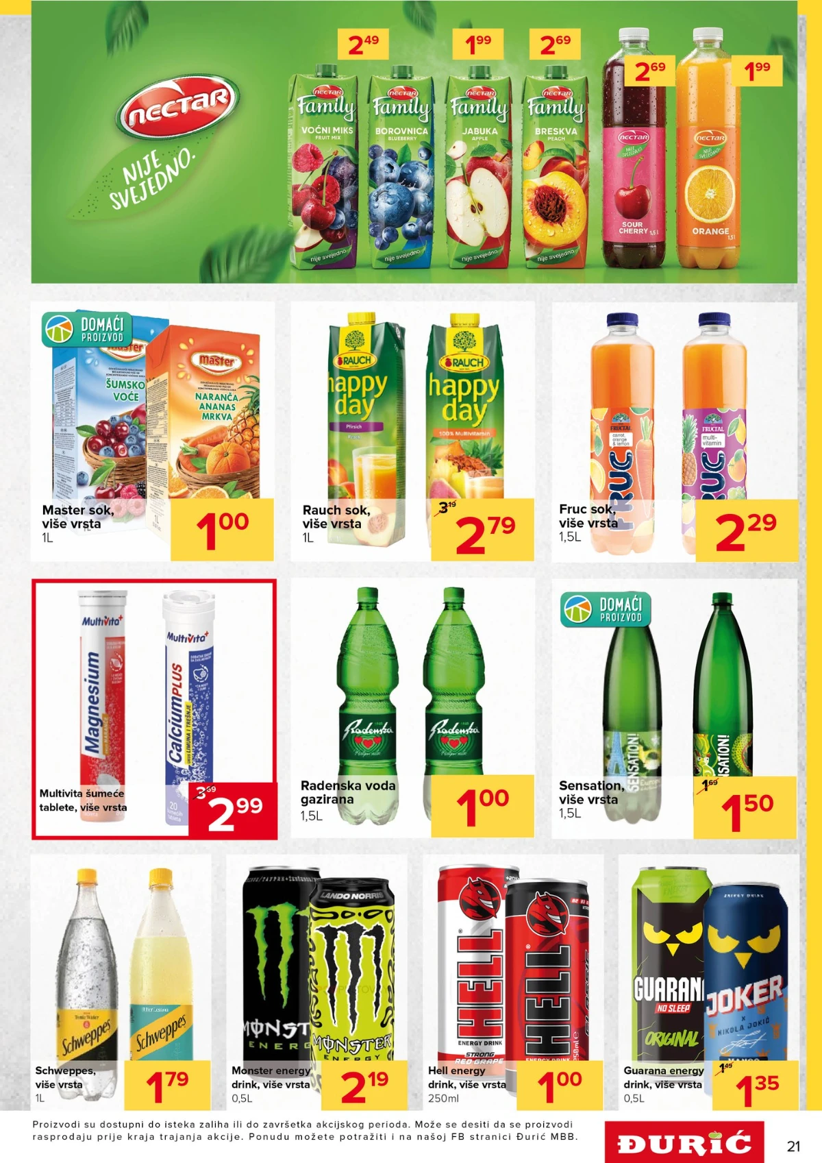 Đurić katalog maj 2026 prehrambeni i kućni proizvodi stranica 21