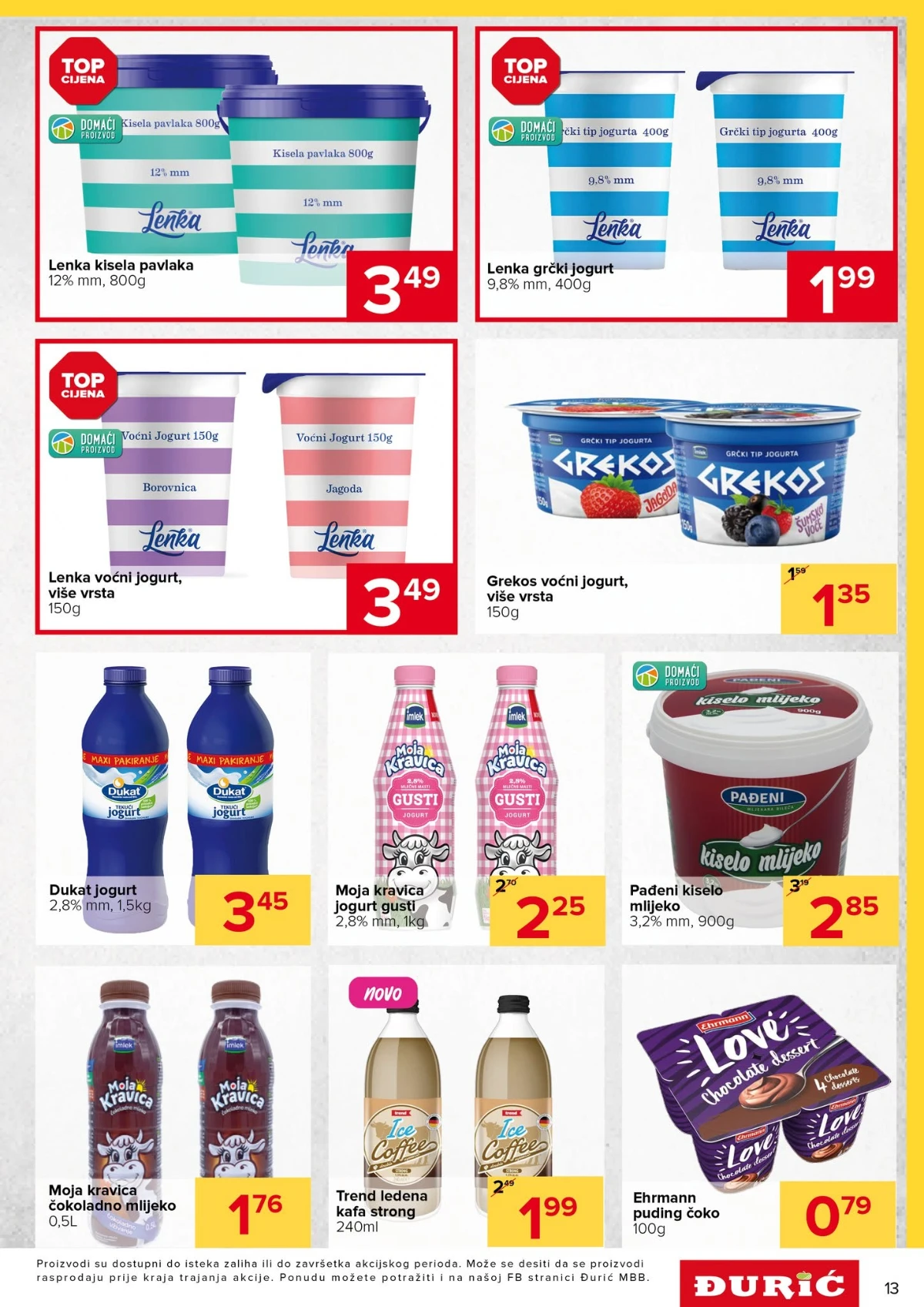 Đurić Supermarket katalog 16.07. do 29.07.2026. – strana 13