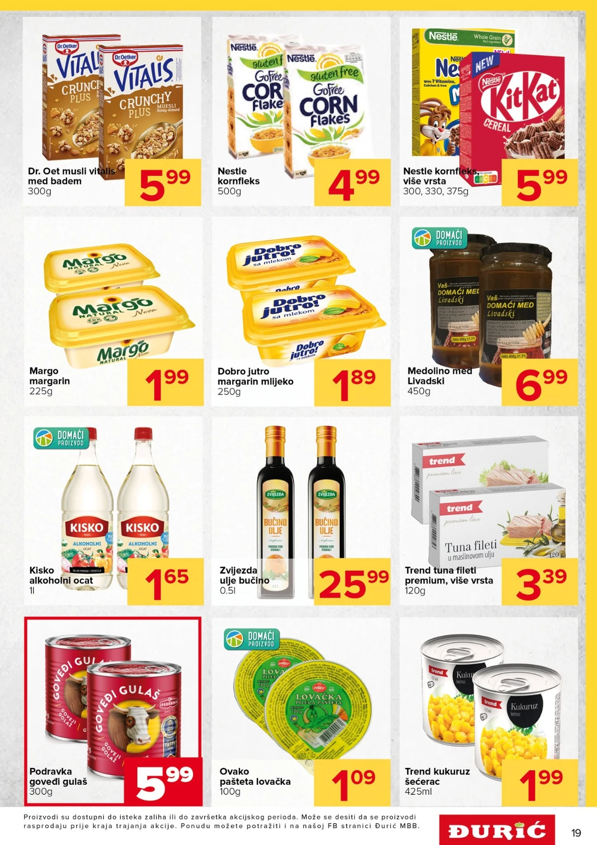 Đurić Supermarket katalog 16.07. do 29.07.2026. – strana 19
