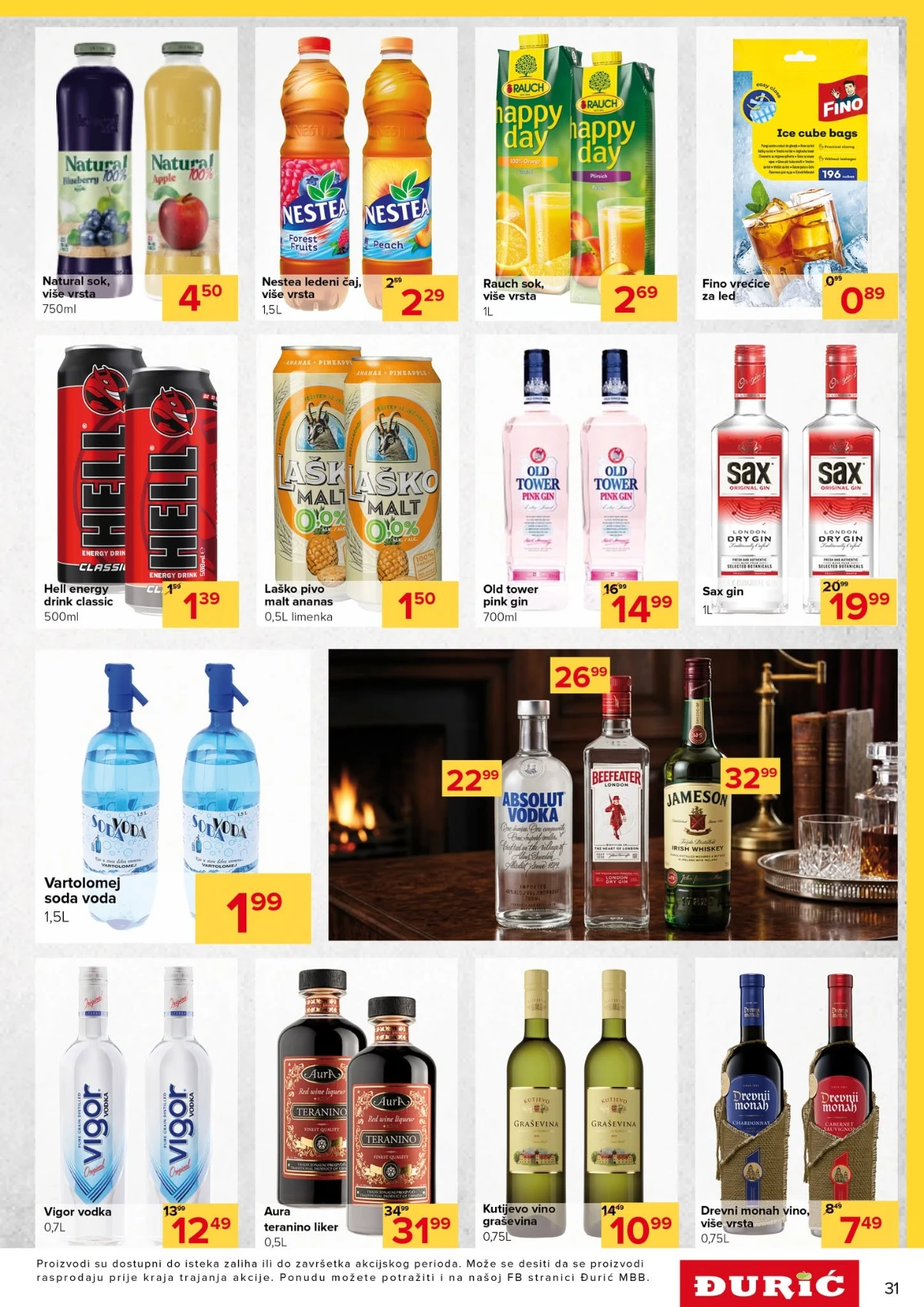 Đurić Supermarket katalog 16.07. do 29.07.2026. – strana 31