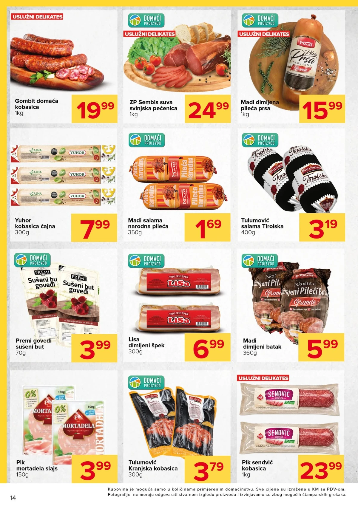 Kućne potrepštine i proizvodi za domaćinstvo po sniženim cijenama