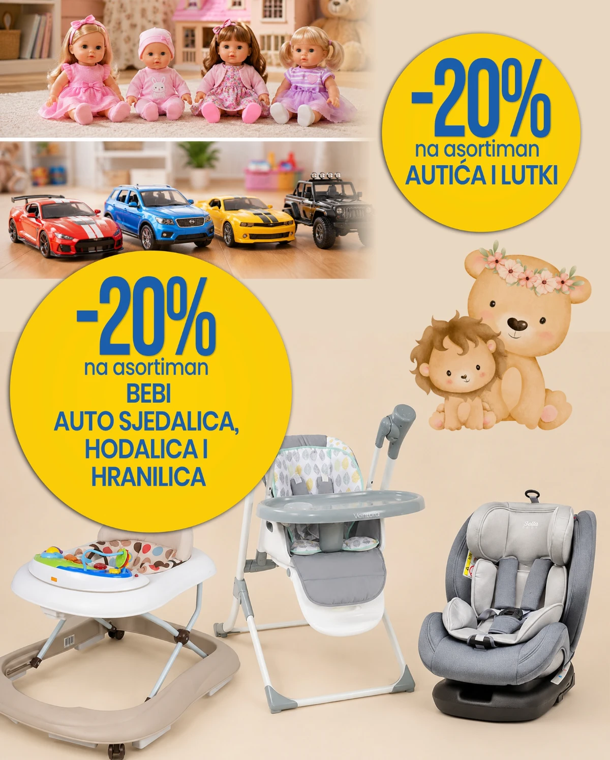 FIS akcija – Violeta, Ariel i Bioaktiv proizvodi na sniženju