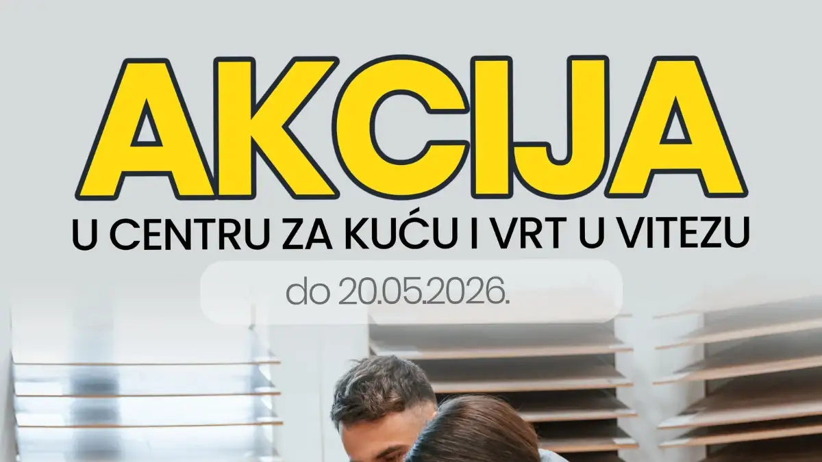 FIS akcija za kuću i vrt u Vitezu do 20.05.2026 – kosilice, vrtne garniture i Kärcher uređaji