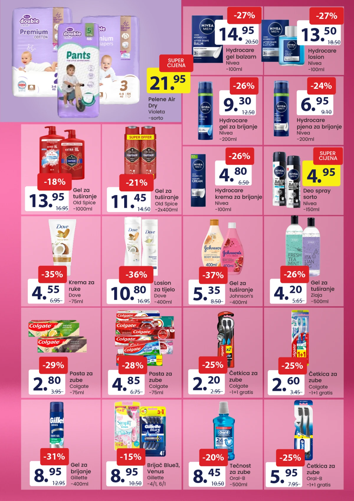 FIS akcija maj 2026 – Ariel, Persil, Lenor i sredstva za čišćenje doma