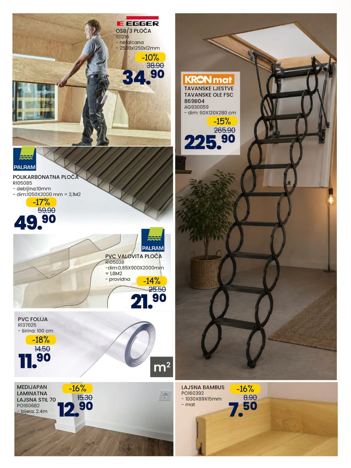 Vrtne garniture, stolice i ljuljačke na akciji u FIS katalogu