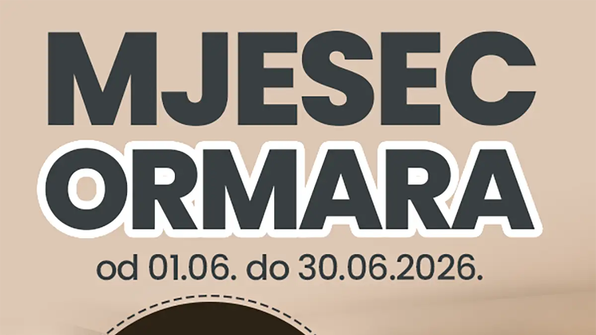FIS Mjesec ormara – 15% popusta na sve ormare do 30.06.2026