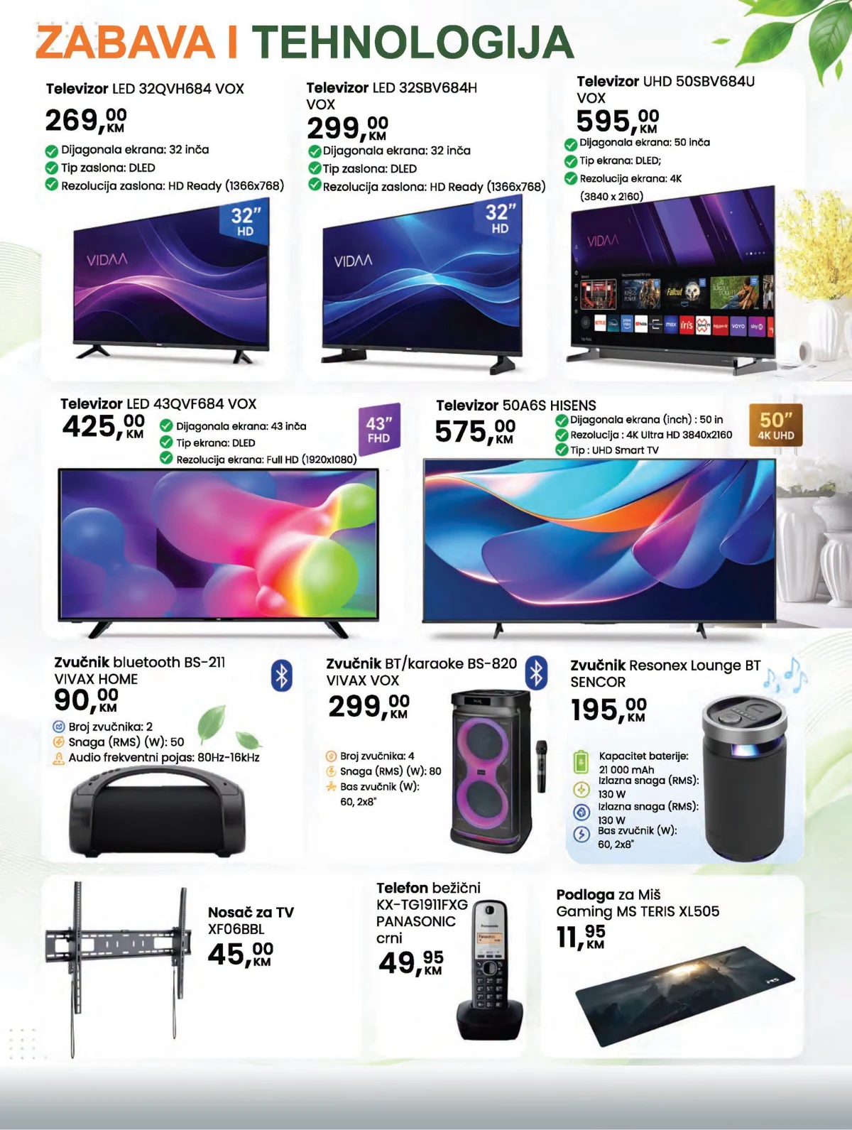 Fortuna Home katalog usisivači jun 2026