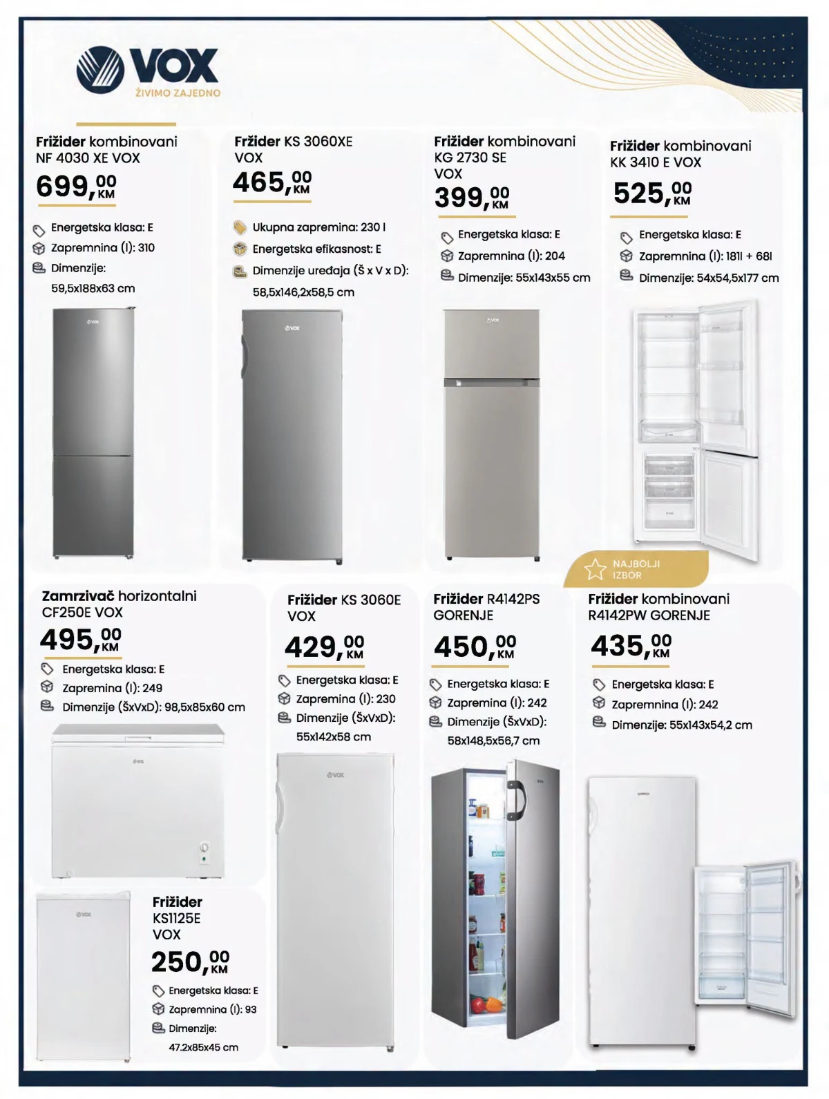 Fortuna Home katalog šporeti i kuhinjska tehnika